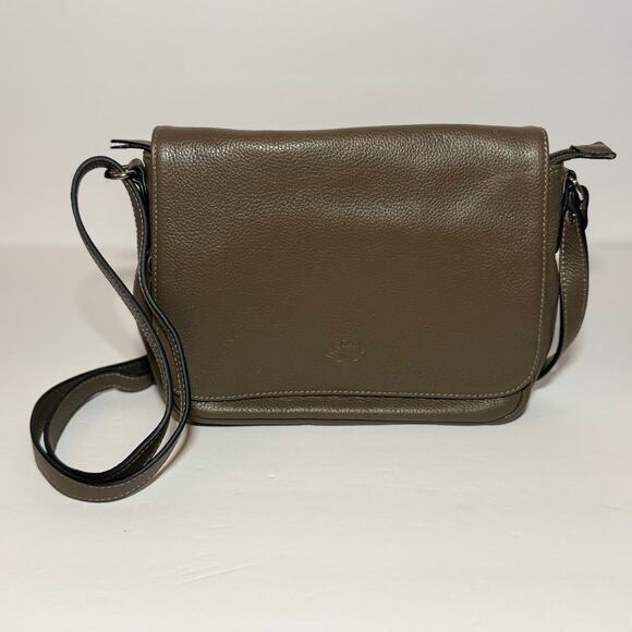 👜 French Leather Handbag Purse Shoulder Bag Crossbody Katana Paris Classic - Picture 1 of 9